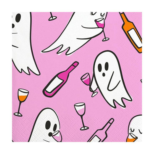 Drinking Ghost Beverage Napkins