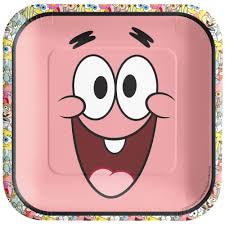 Spongebob Square Dessert Plates
