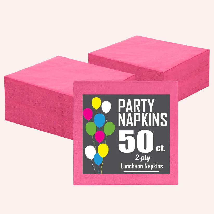 Cerise Luncheon Napkins (50ct)