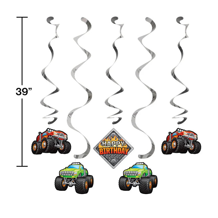 Monster Truck Rally Dizzy Danglers