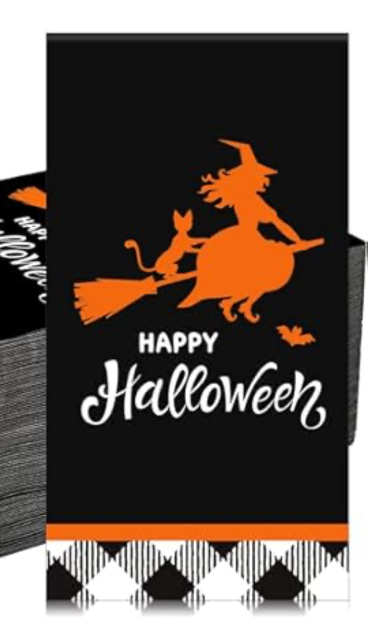 Happy Halloween Paper Guest Towel Napkins