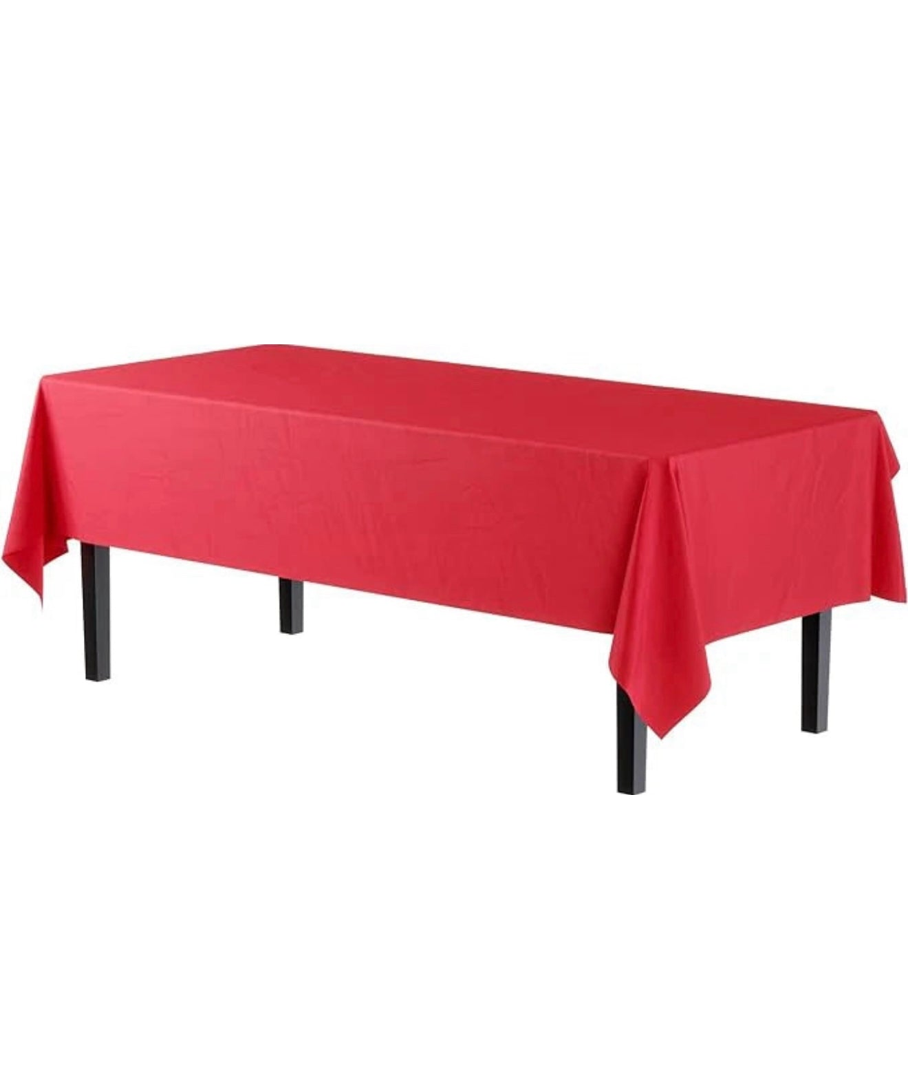 Rectangular Red Table Cover