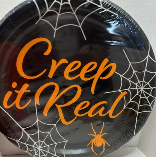 Creep it Real Round Dinner Plates