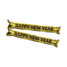 Make Some Noise Gold Party Sticks