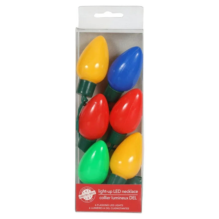 Christmas Light-Up Necklace