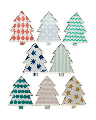 Trees Shaped Plates