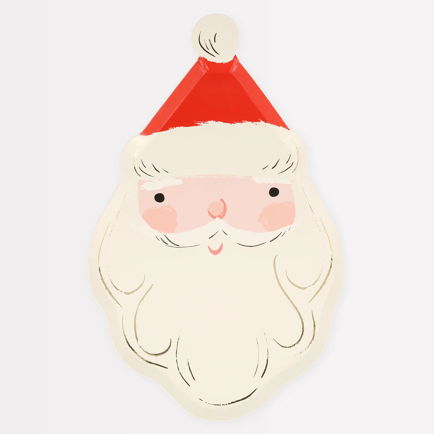 Santa Plate (x8)