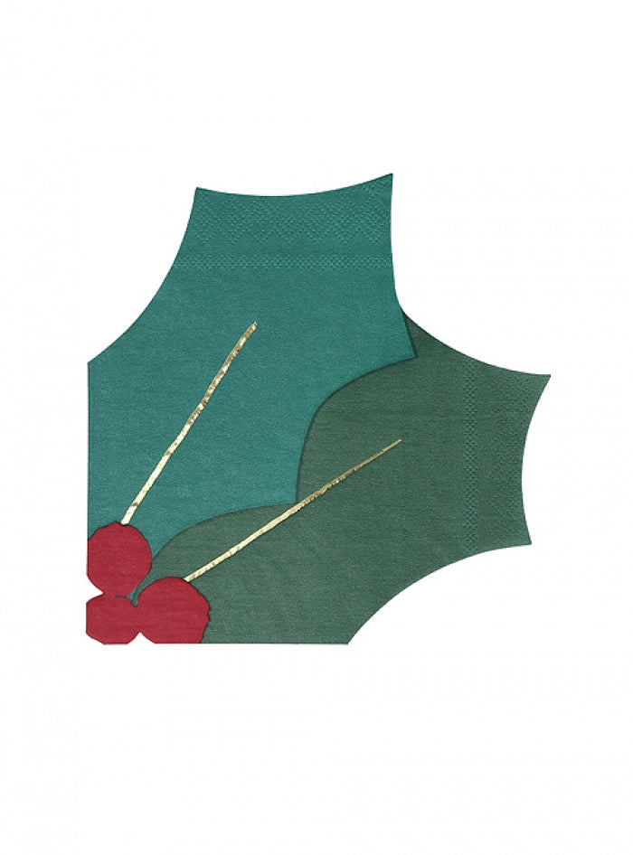 Holly Leaf Napkins