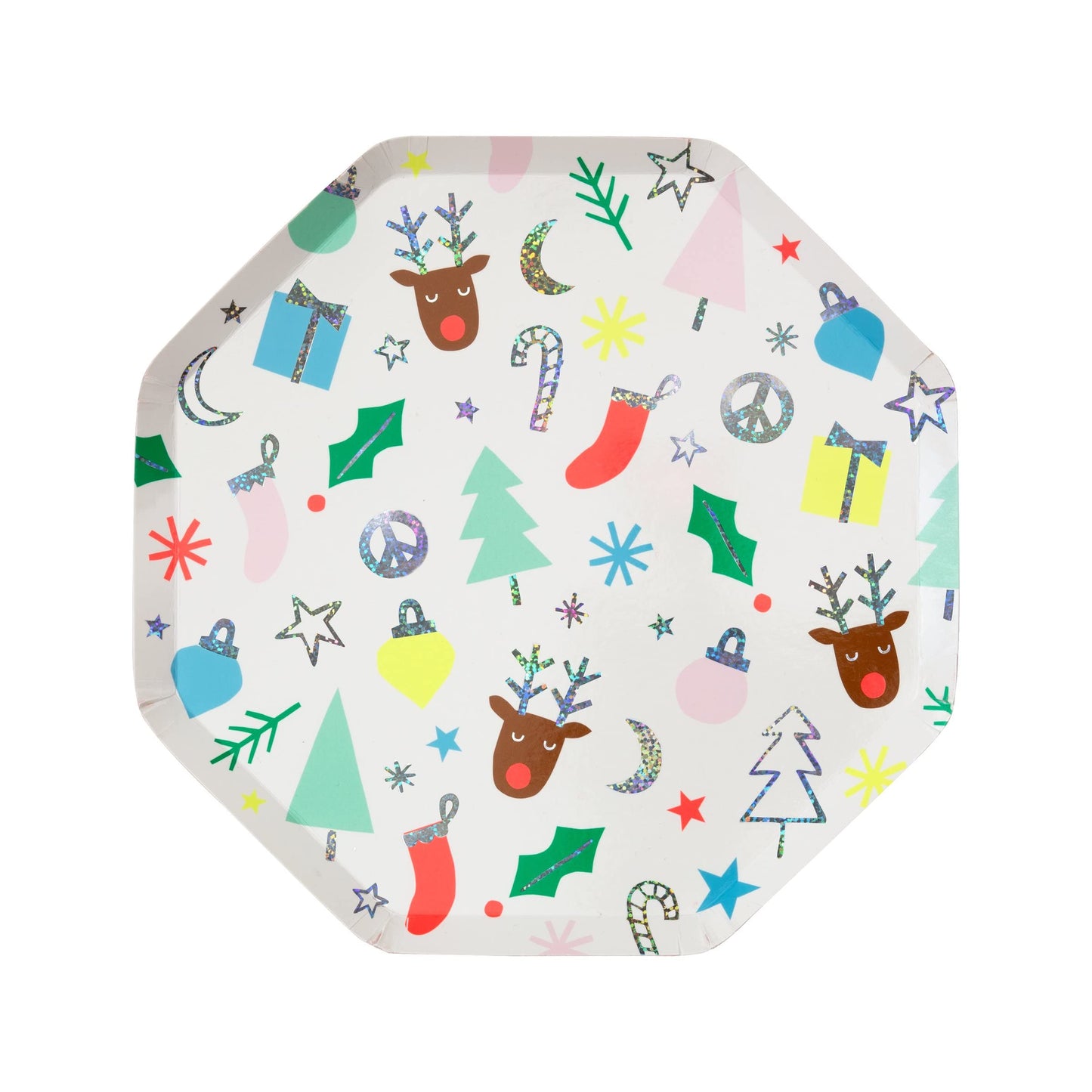 Festive Fun Side Plates (x8)