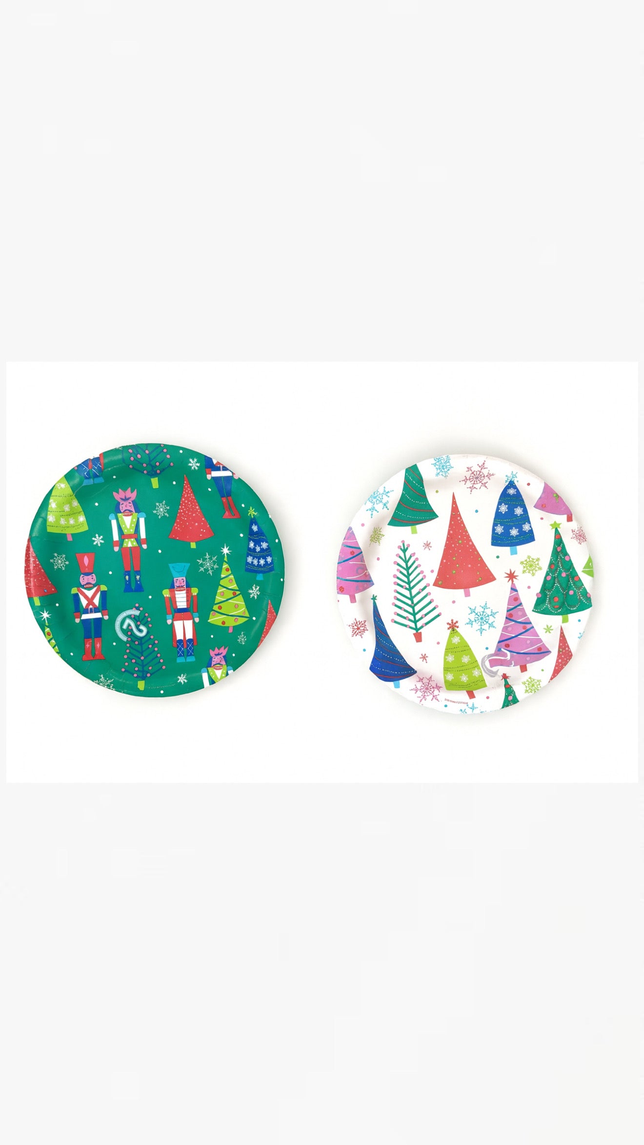 Holiday Round Dinner Plates