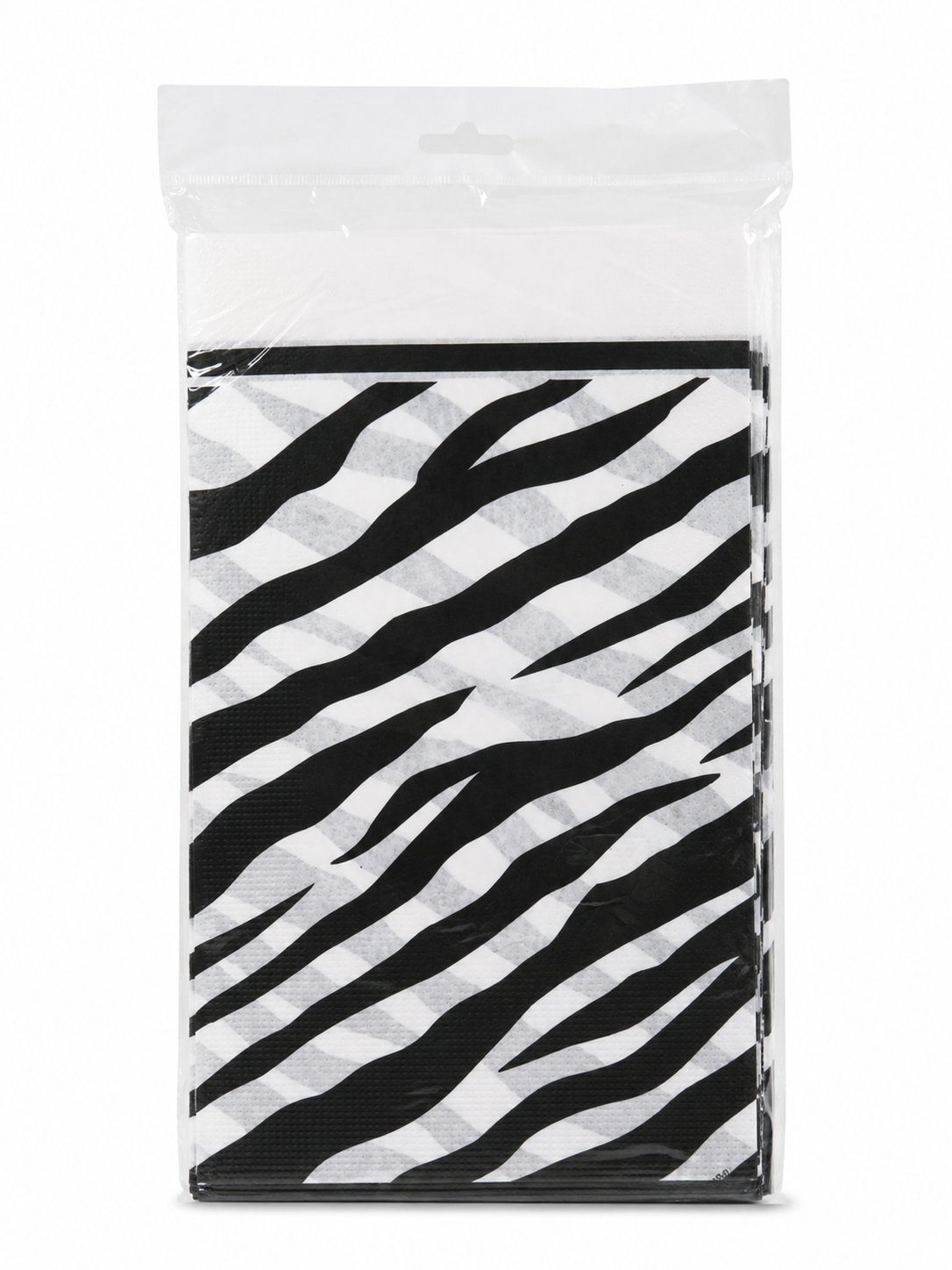Zebra Paper Table Cover