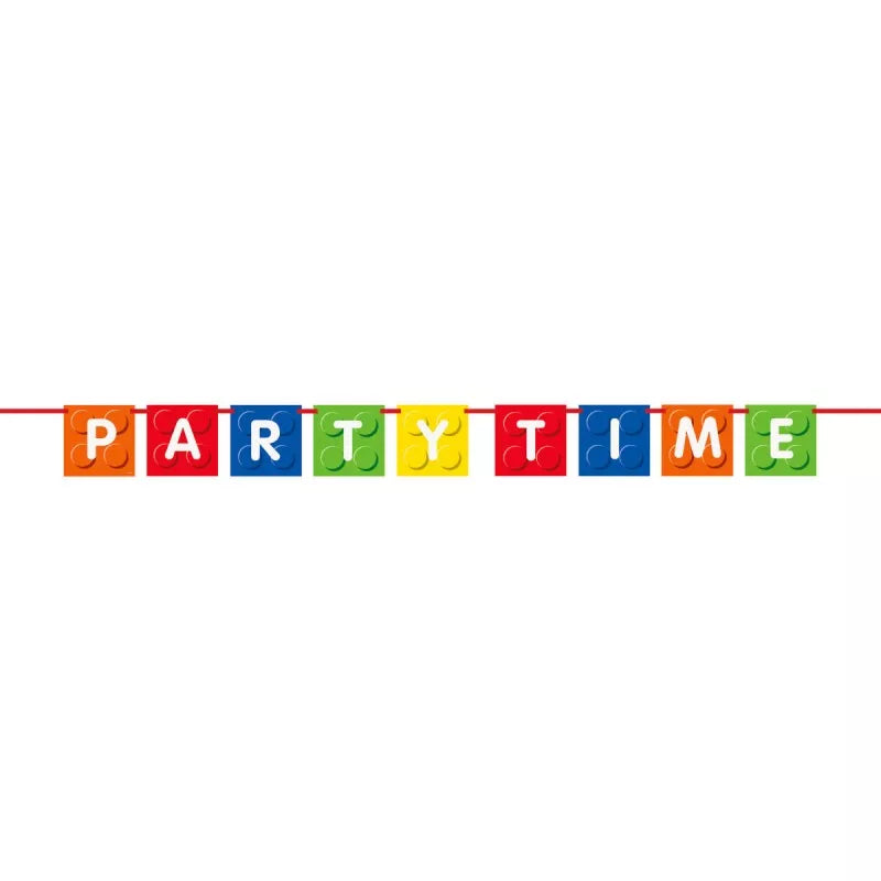 Lego/ Block Party Time Banner