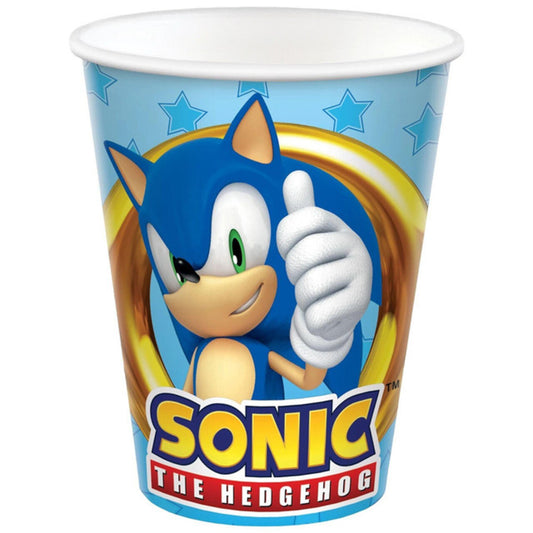 Sonic the Hedgehog Paper Cups