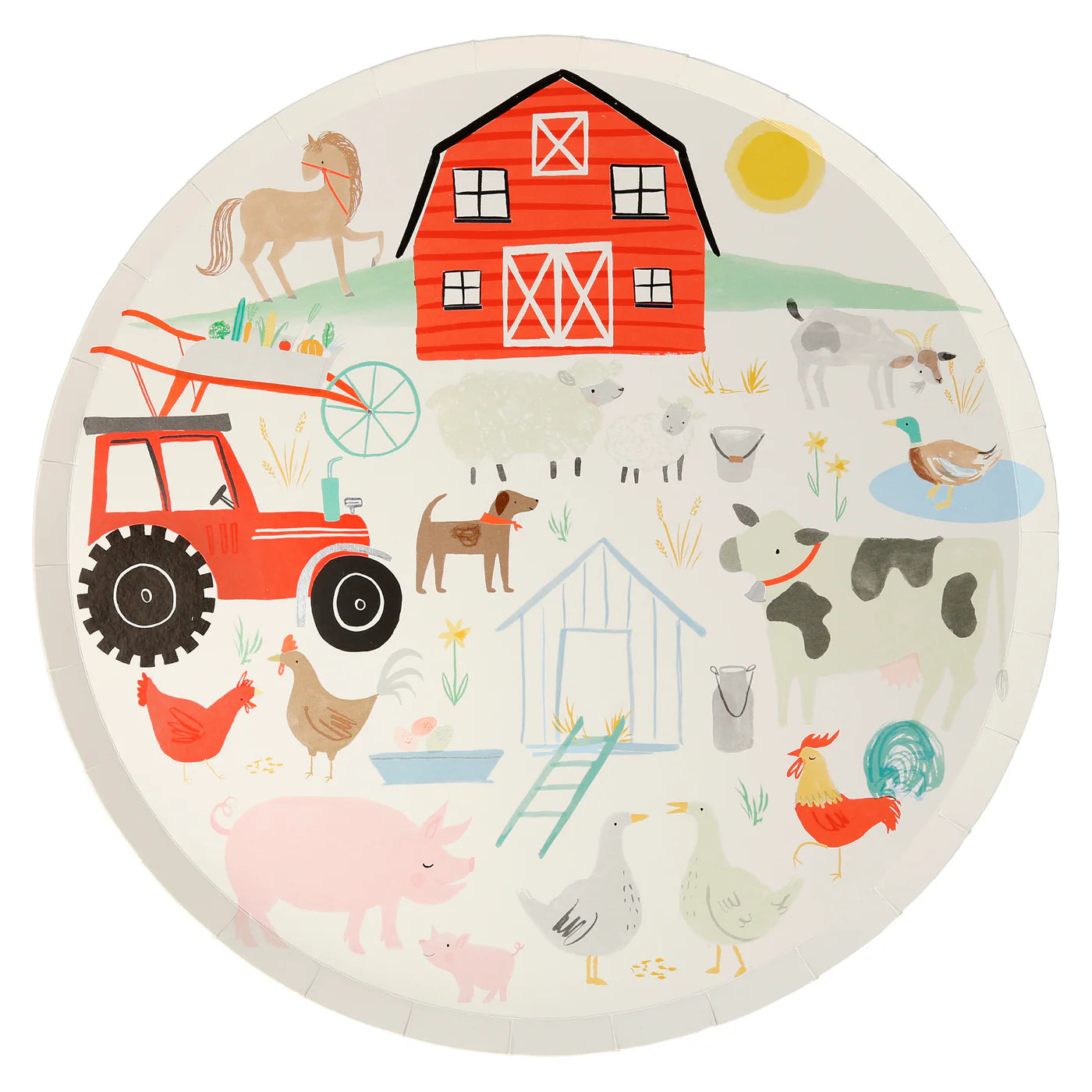 On the Farm Dinner Plates (x8)