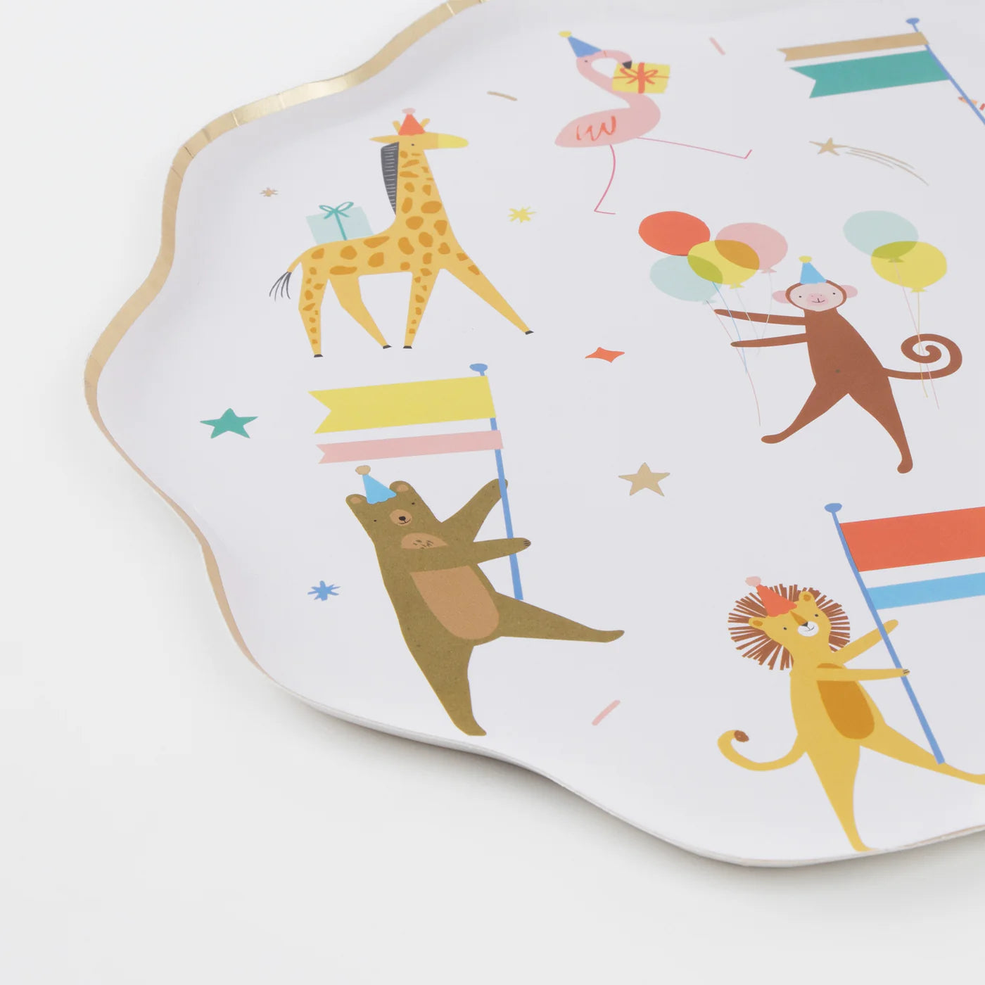Animal Parade Dinner Plates (x8)