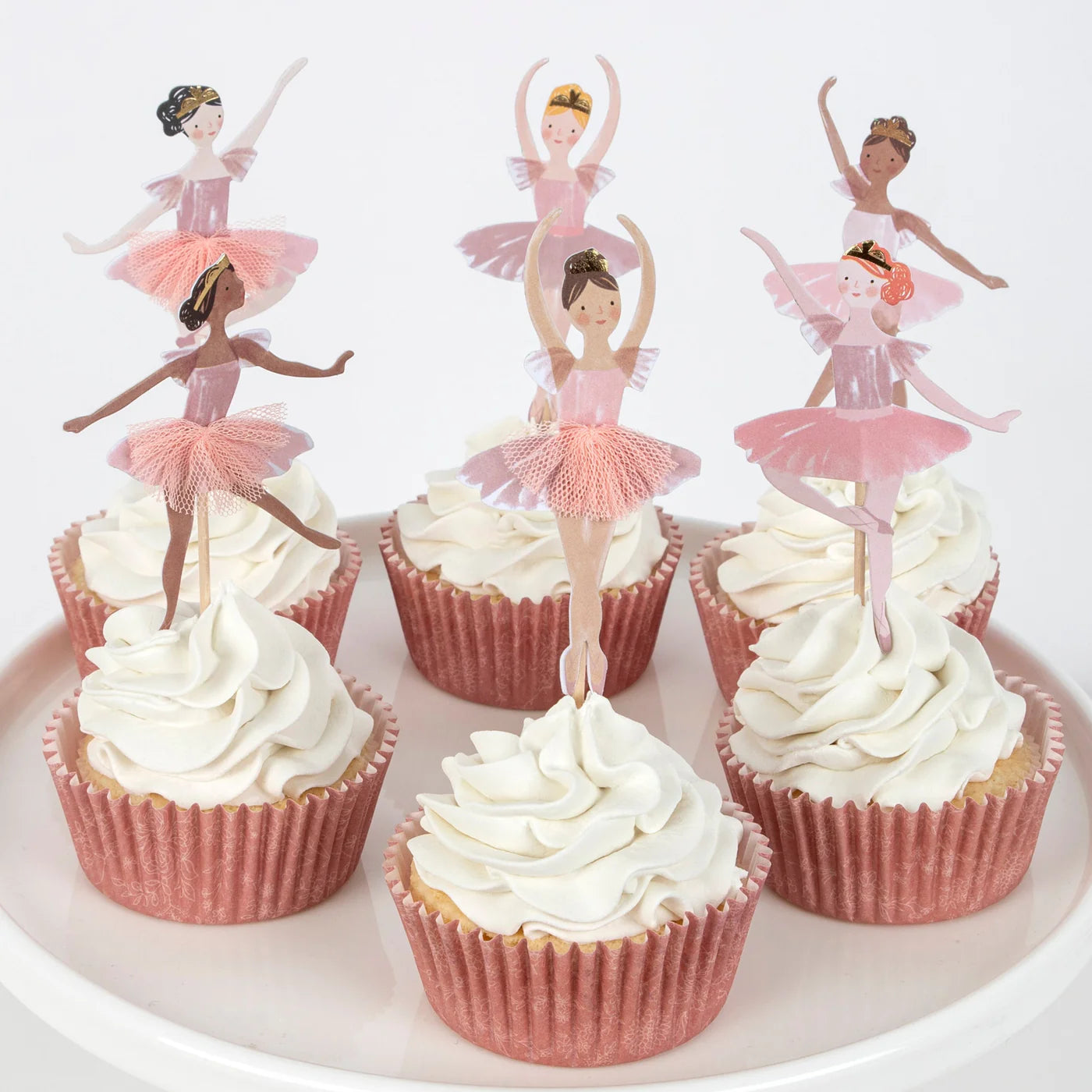 Ballerina Cupcake Kit (x24 toppers)