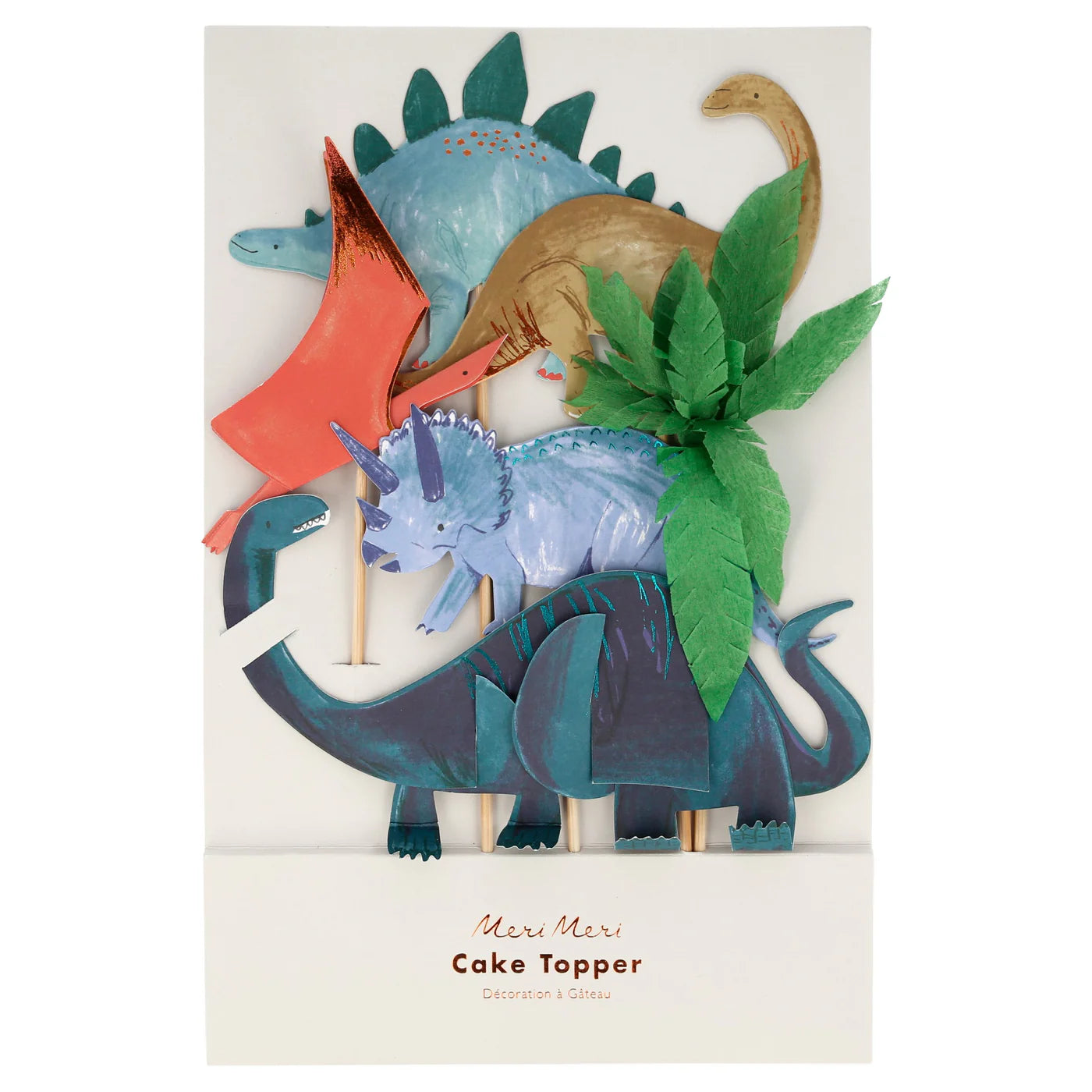 Dinosaur Kingdom Cake Toppers (x6)