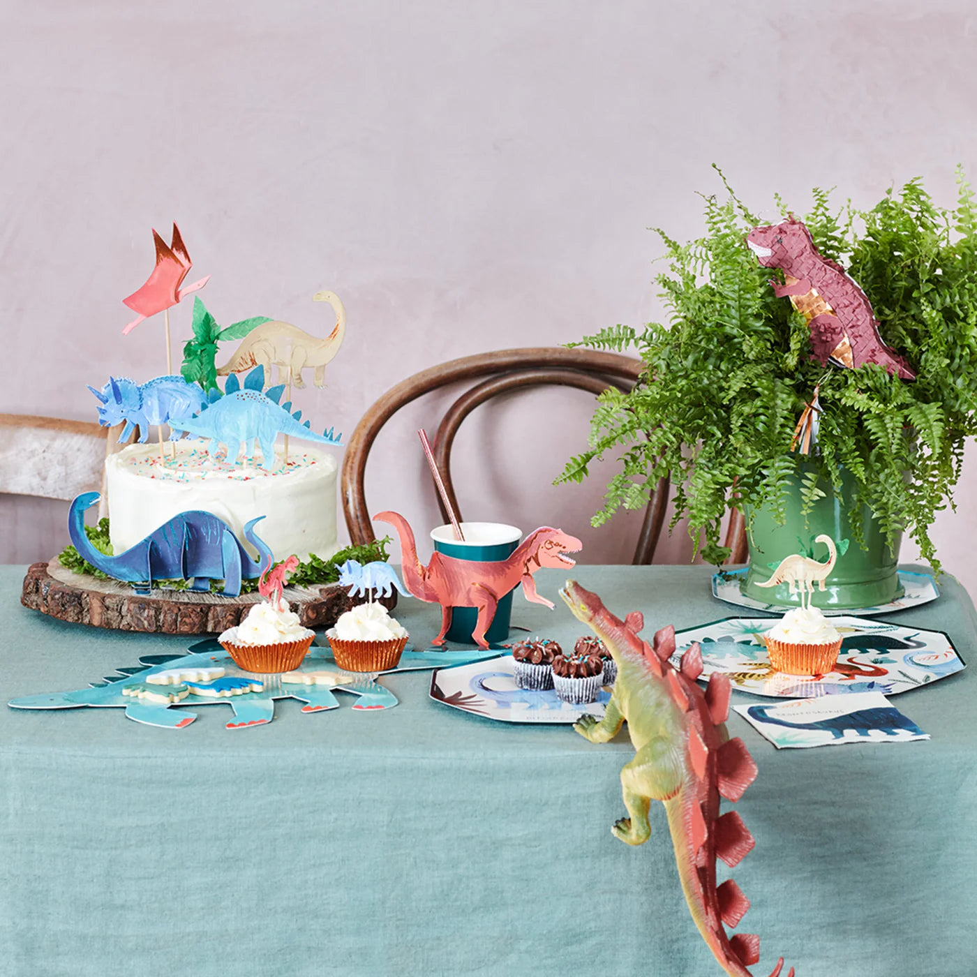 Dinosaur Kingdom Cake Toppers (x6)