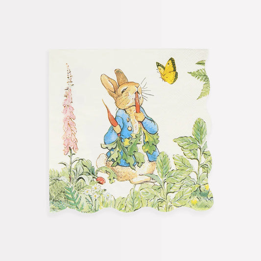 Peter Rabbit In The Garden Lunch Napkins (X16)