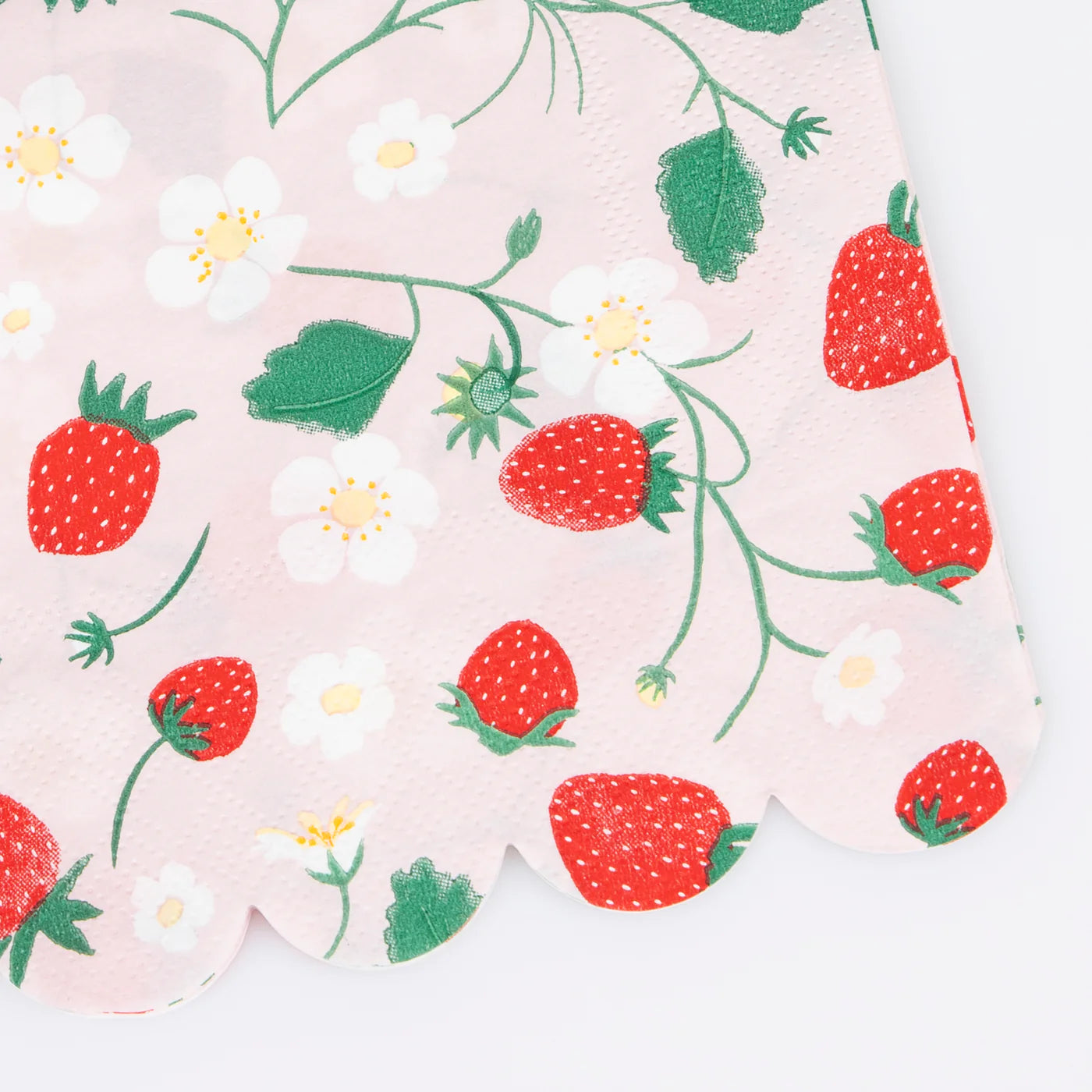 Strawberry Pattern Guest Towels (x16)