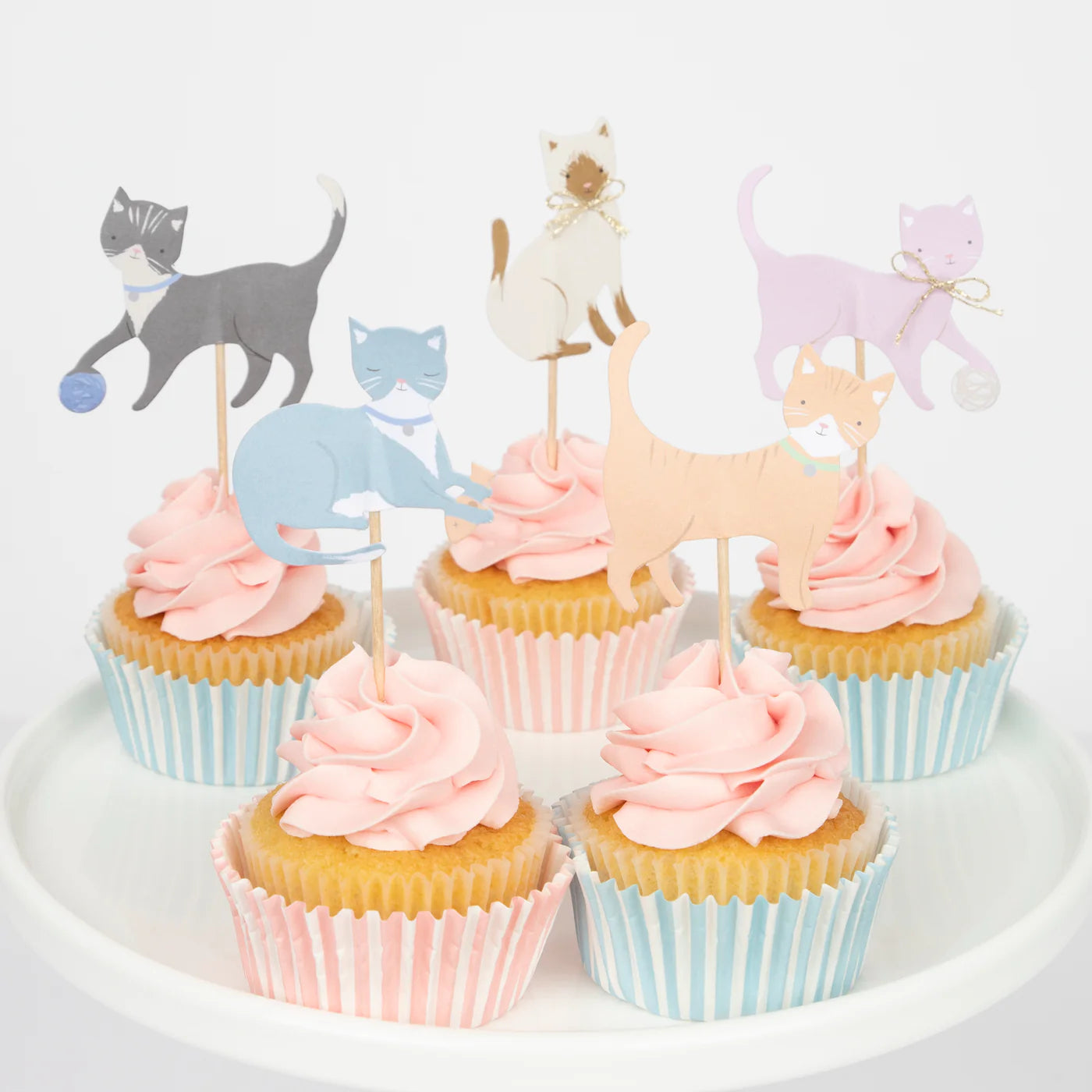 Cute Kittens Cupcake Kit (x24 toppers)