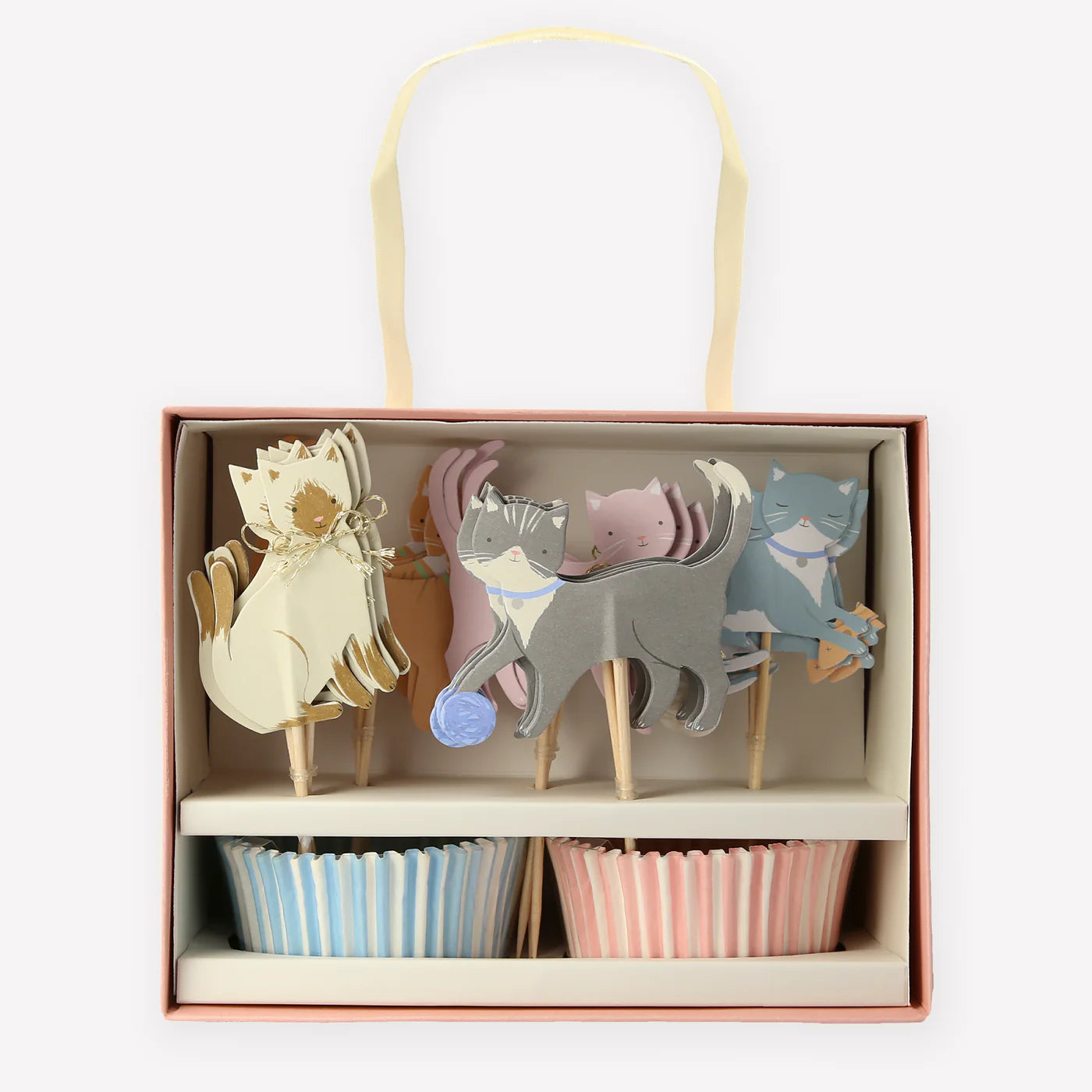 Cute Kittens Cupcake Kit (x24 toppers)
