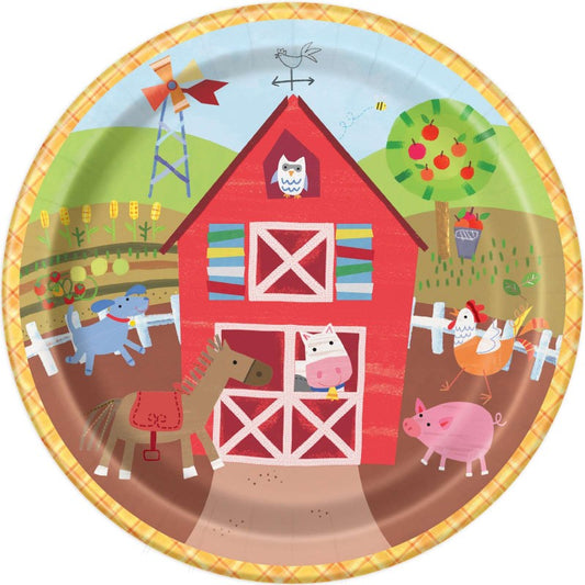 Farm Party Dinner Plates