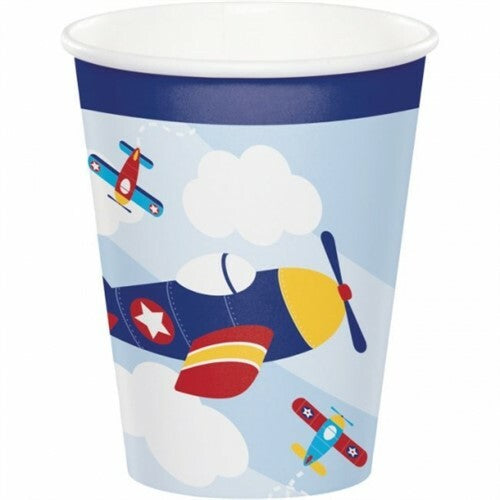 Lil Flyer Airplane Paper Cups