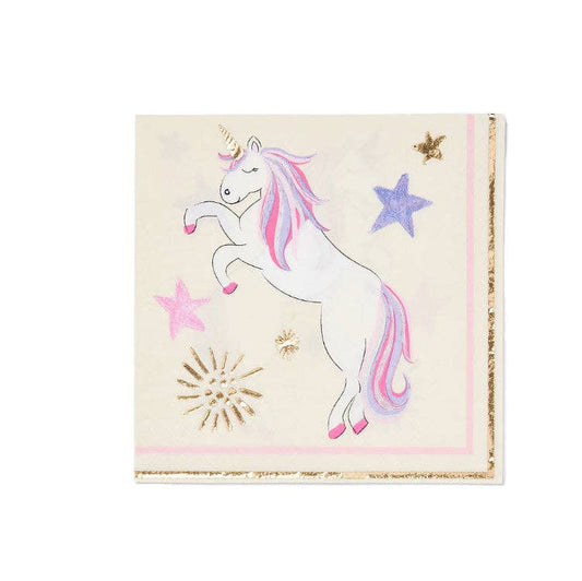 Dreams Come True Unicorn Lunch Napkins