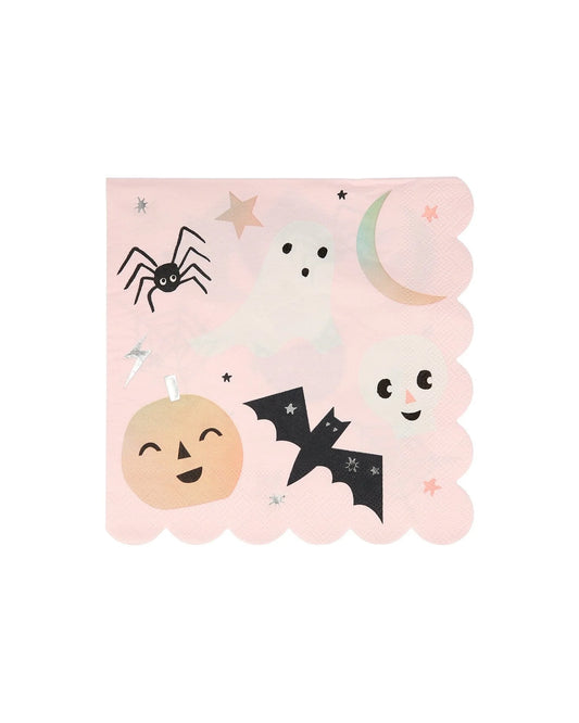 Pastel Halloween Luncheon Napkins