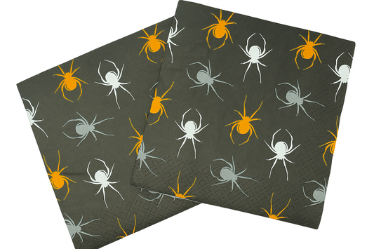 Halloween Spider Luncheon Napkins