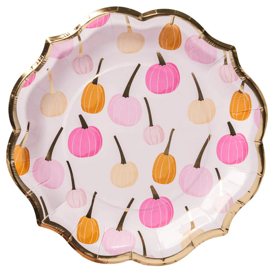 Pumpkin Foil Salad Plates