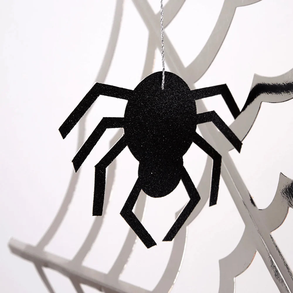 Hanging Cobweb Decorations (x4)