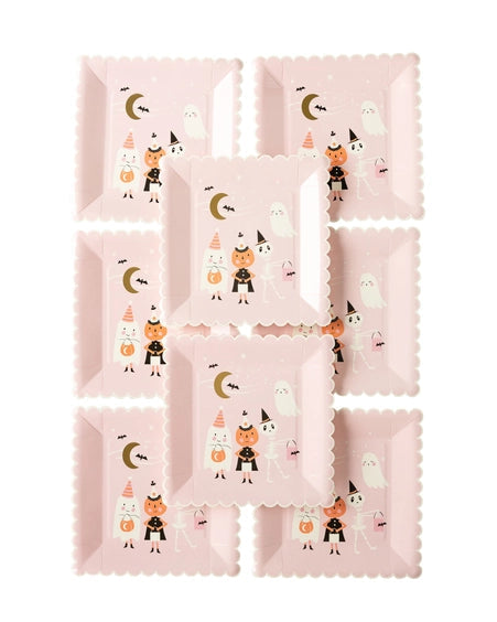 Ghoul Gang Scene Paper Plates