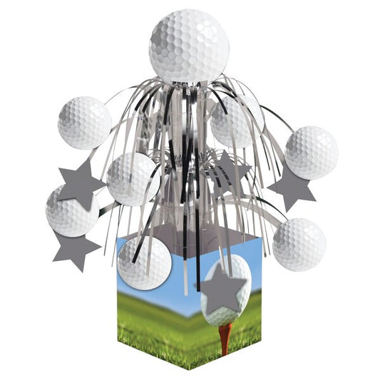 Golf Ball Cascade Centerpiece