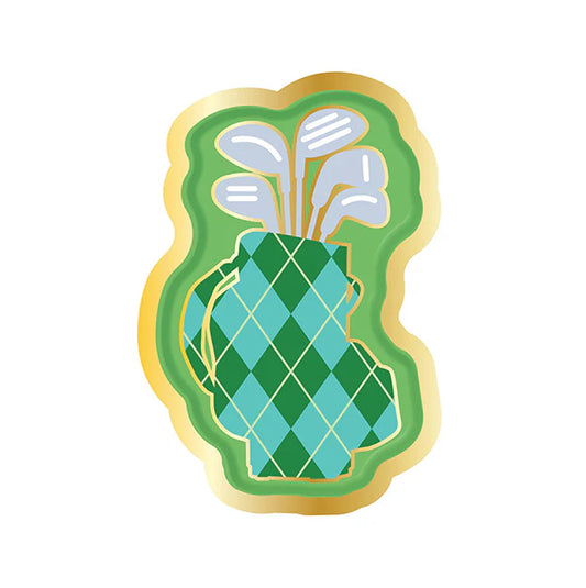 Golf Bag Diet Cut Salad Plates