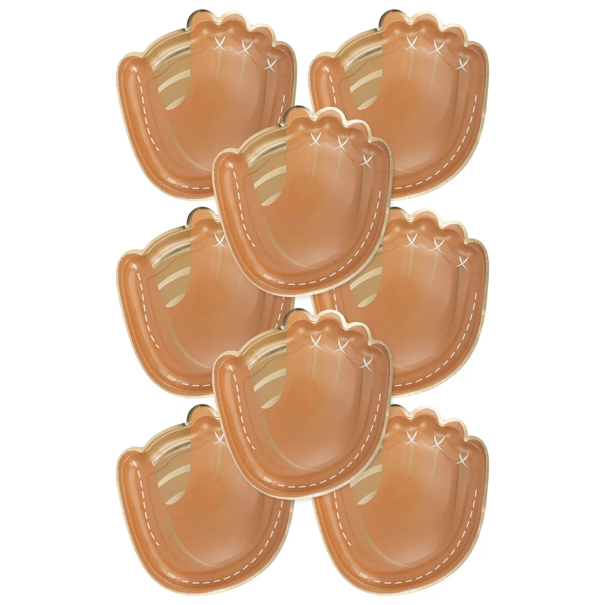 Baseball Mitt Shaped Plates