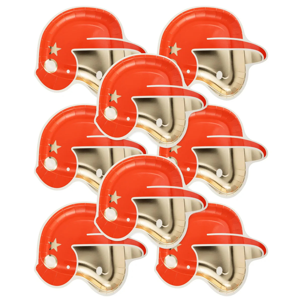 Baseball Helmet Shaped Plates