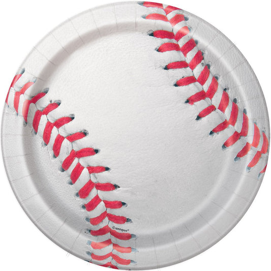 Baseball Dessert Plates