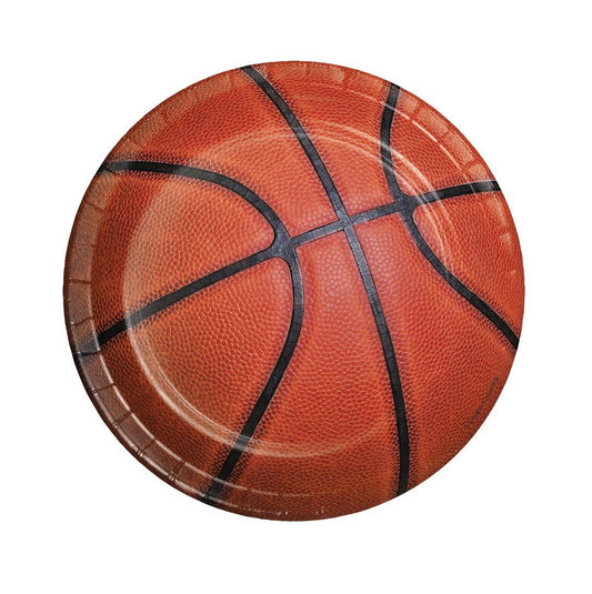 Basketball Fanatic Dessert Plates