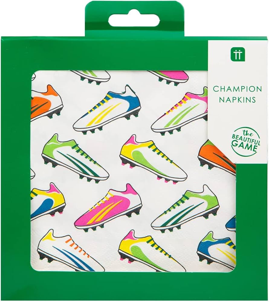 Football Shoes Lunch Napkins