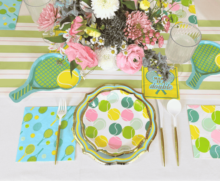 Tennis Ball Multi Salad Plates