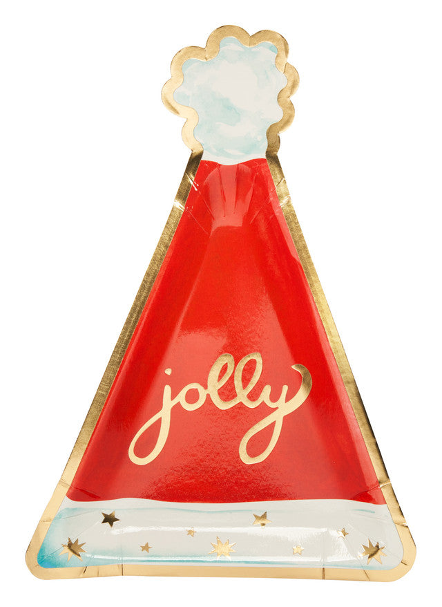 Hat Jolly Salad Plates