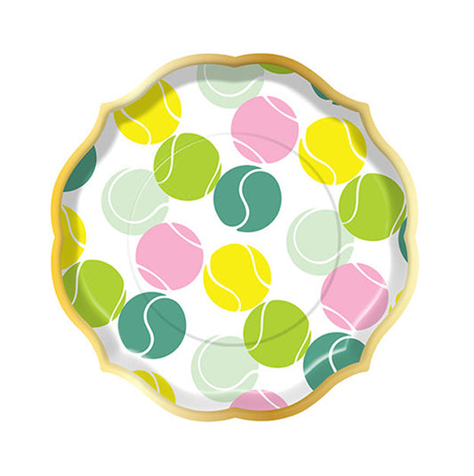 Tennis Ball Multi Salad Plates