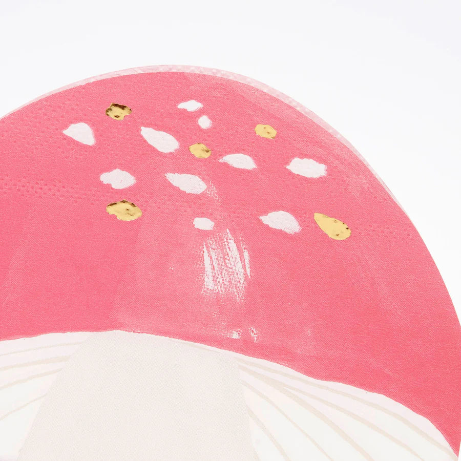 Fairy Mushroom Napkins (x16)