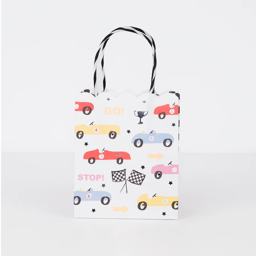 Race Car Bags (x8)