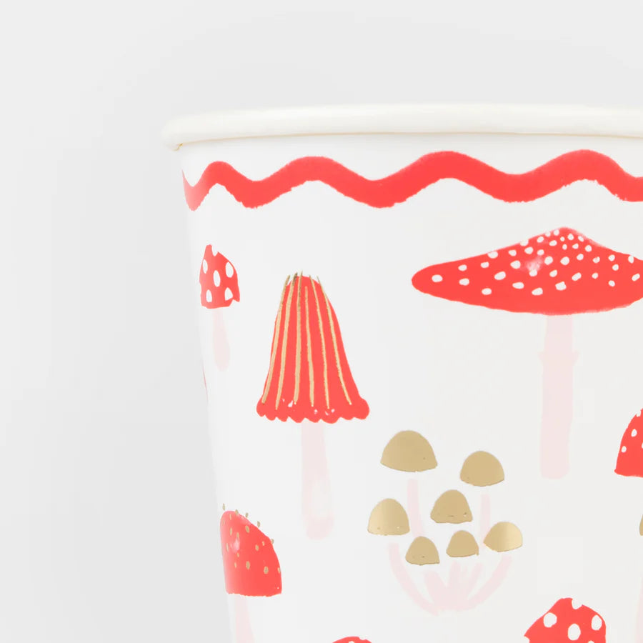 Merry Mushroom Cups (x8)