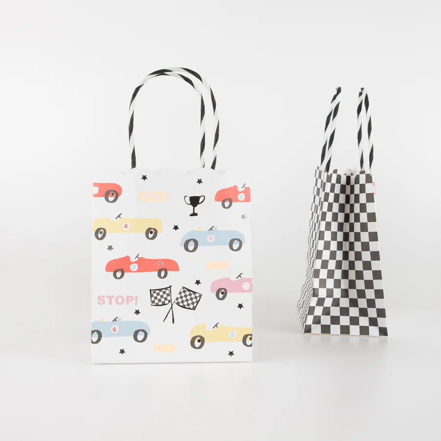 Race Car Bags (x8)