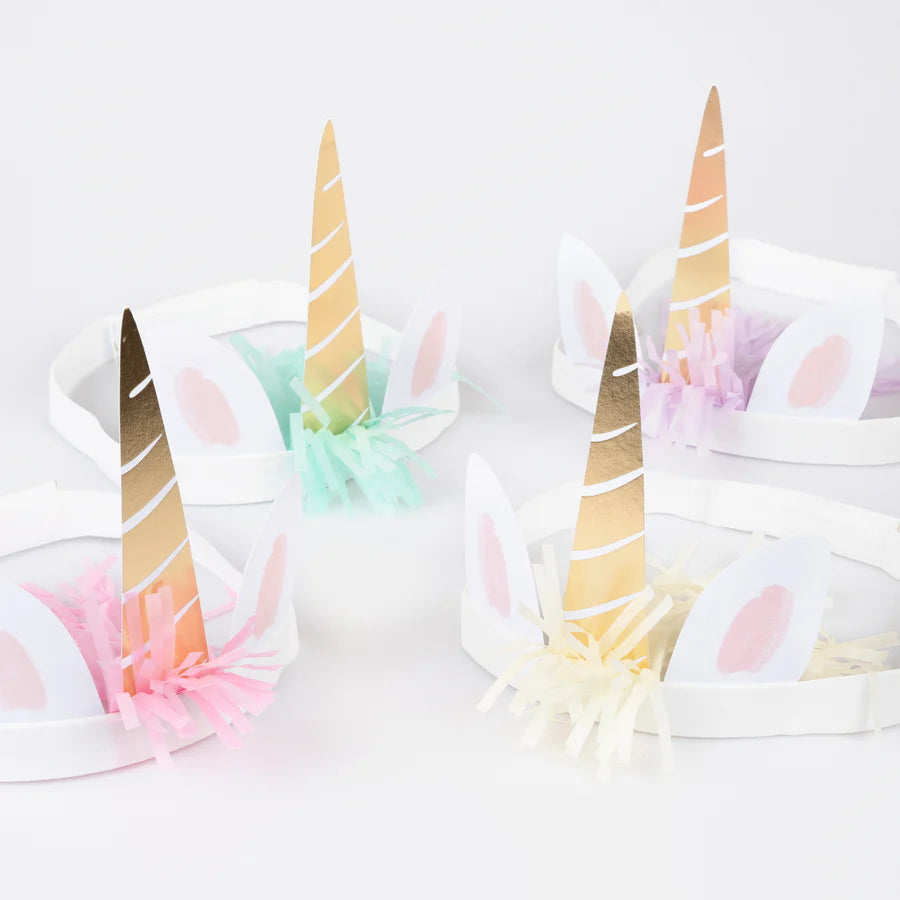 Meadow Unicorns Horn Headbands (x8)