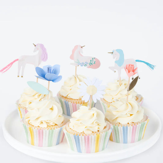 I Believe In Unicorns Cupcake Kit (x24 toppers)